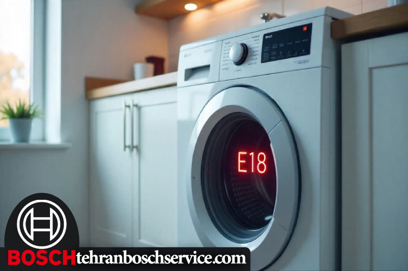 راه حل های ساده برای رفع ارور E18 لباسشویی بوش در خانه 